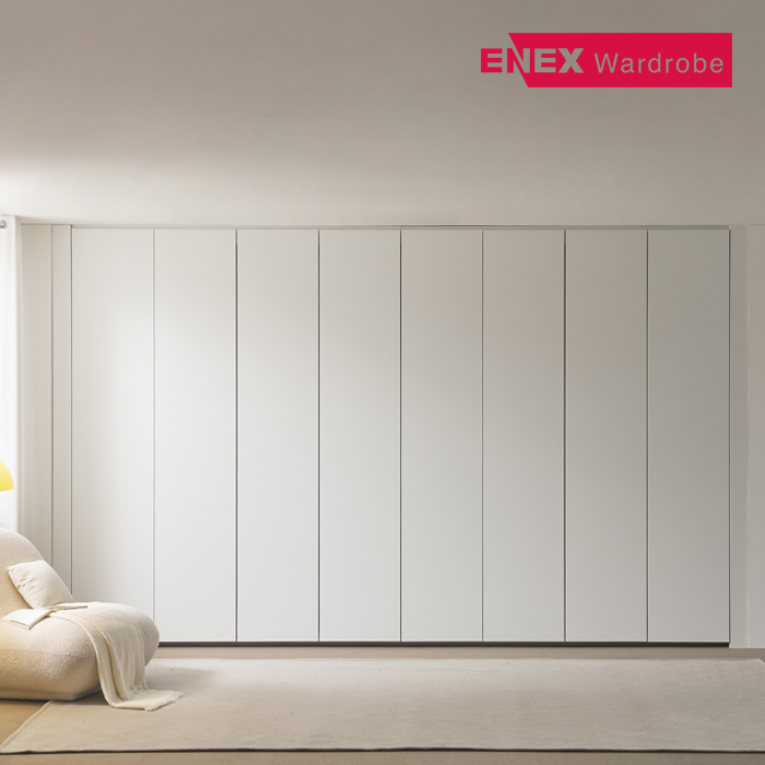 클린/클로스/콩크 무몰딩 푸시도어 붙박이장